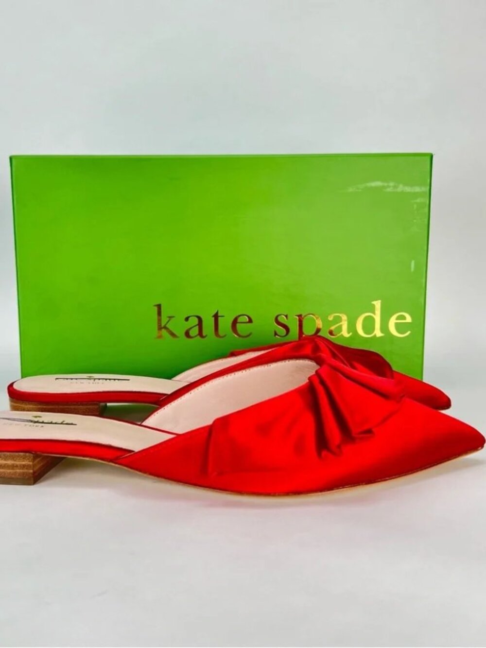 Kate Spade Satin Mule